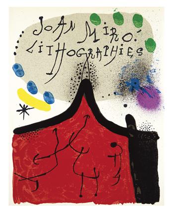 MIRÓ, JOAN. Miró Lithographs I-VI.